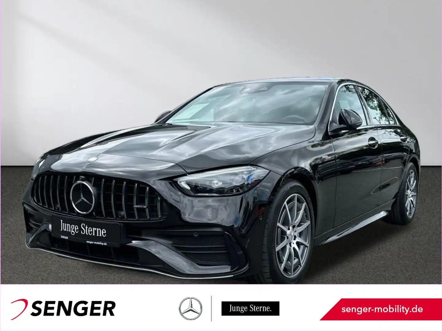 Mercedes-Benz C 43 AMG 4M Performance Sitze Standheizung AHK Negru - 1