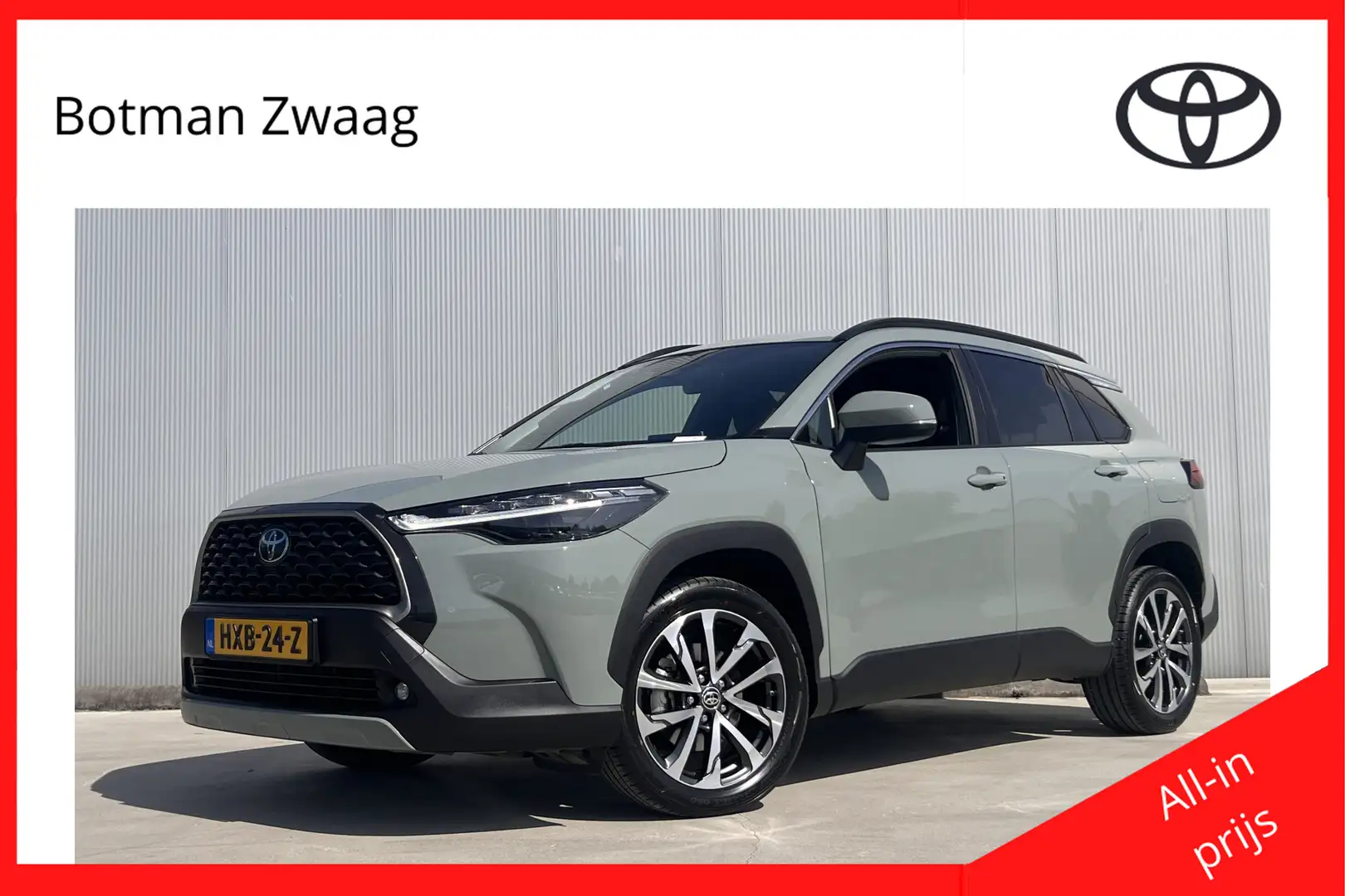 Toyota Corolla Cross Hybrid 140 Style Limited | Dodehoek detector | Cru Grijs - 1