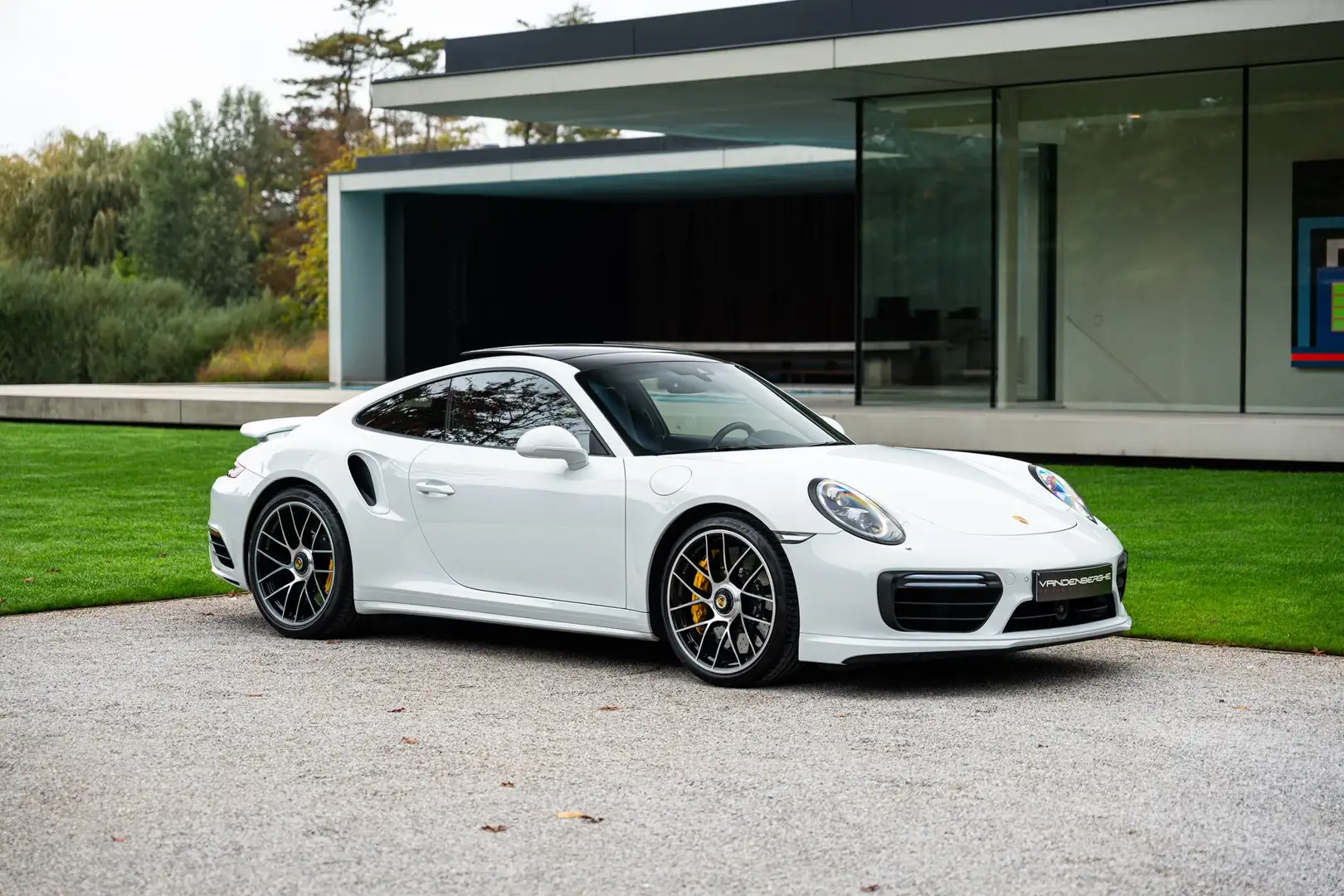 Porsche 991 .2 TURBO S / CHRONO / BOSE / 18-WAY / PANO / PDLS+ Blanc - 1