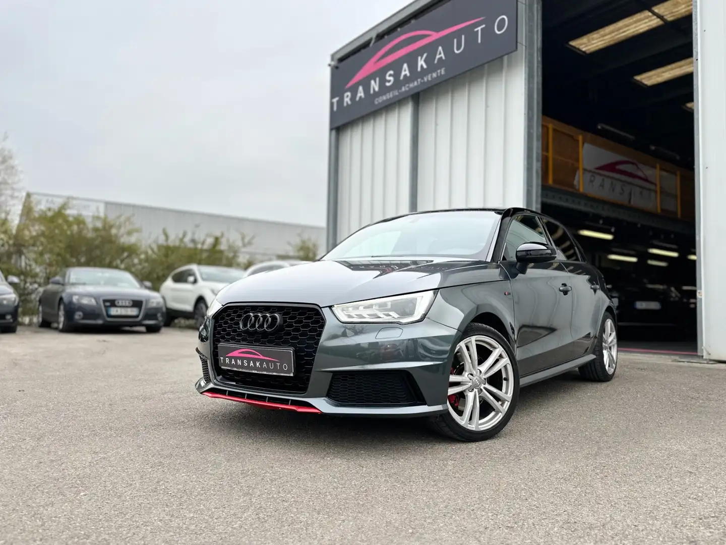 Audi A1 S line Gris - 1