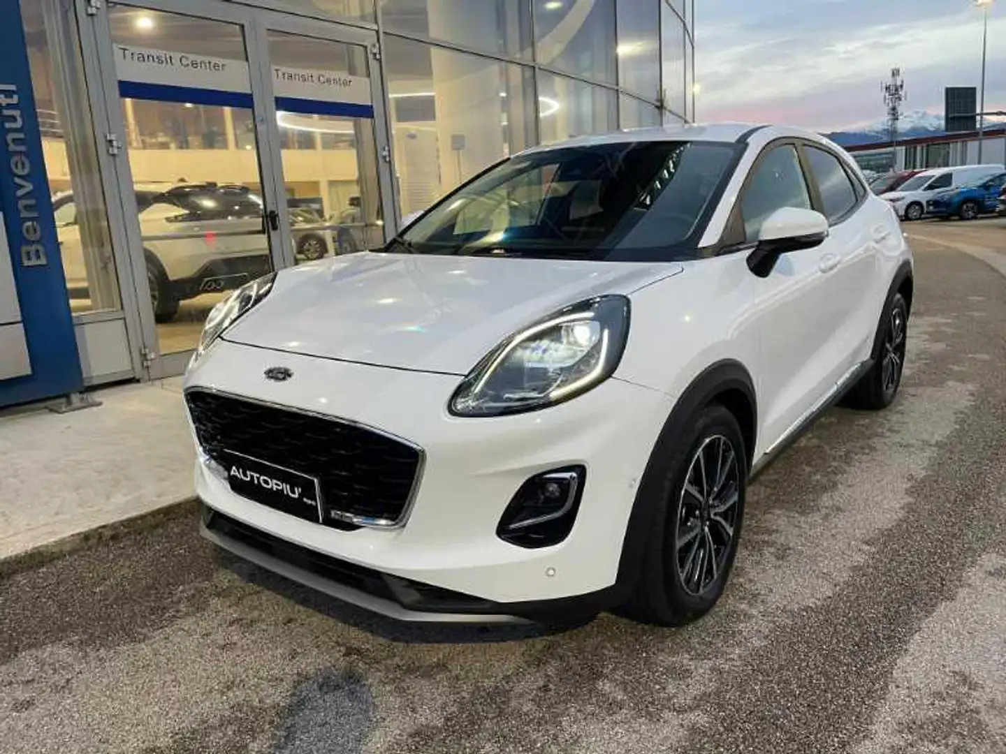 Ford Puma 1.0 EcoBoost Hybrid 125 CV S&S aut. Titanium Bianco - 1