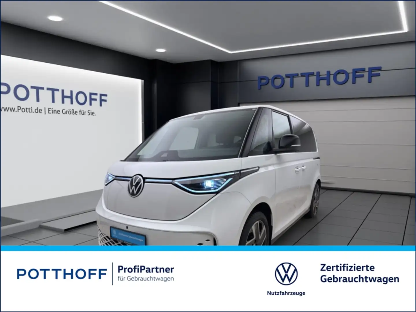 Volkswagen ID. Buzz ID PRO AHK KAMERA IQ.LIGHT PDC NAVI Weiß - 1