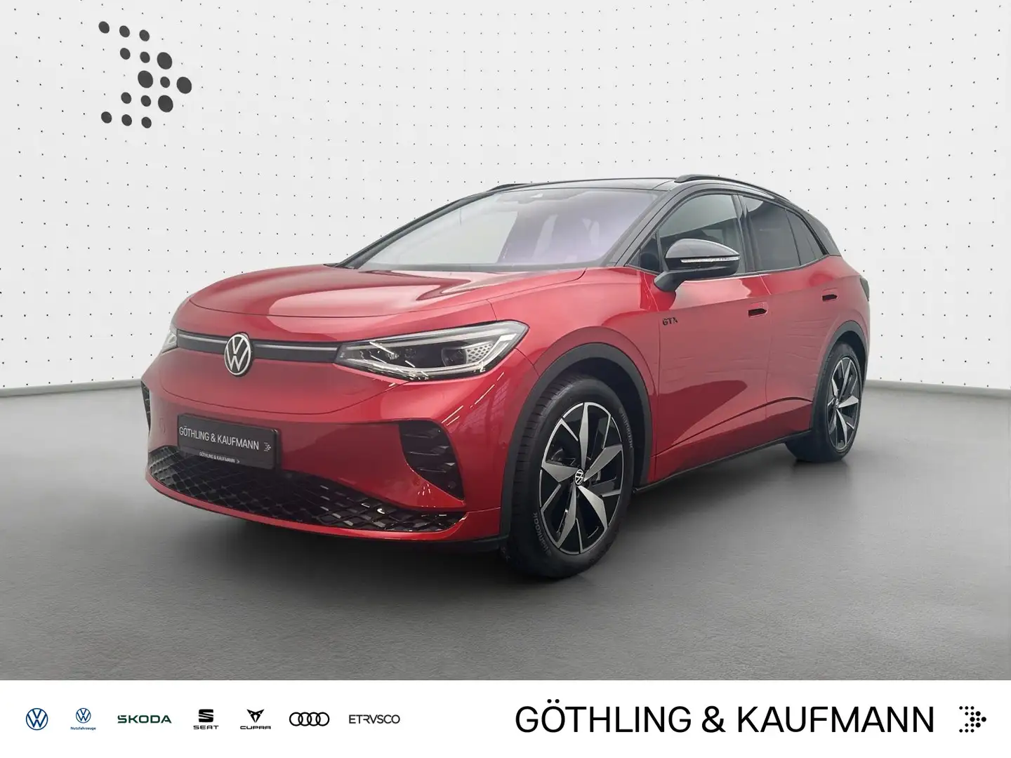 Volkswagen ID.4 GTX 4M*NAVI*WP*PANO*AHK*KAM*AR-HUD*H&K*DCC* Rot - 1
