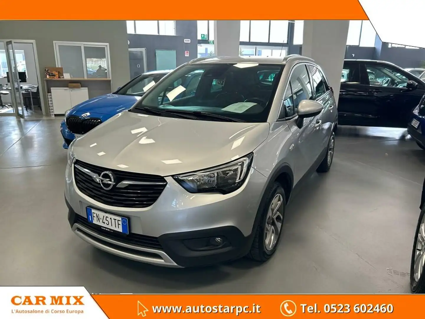 Opel Crossland X 1.2 Advance 81cv Gpl Grigio - 1