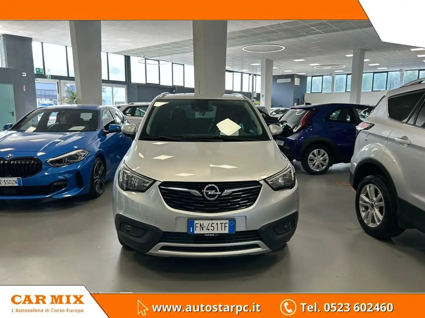 Opel Crossland X 1.2 Advance 81cv Gpl Grigio - 2