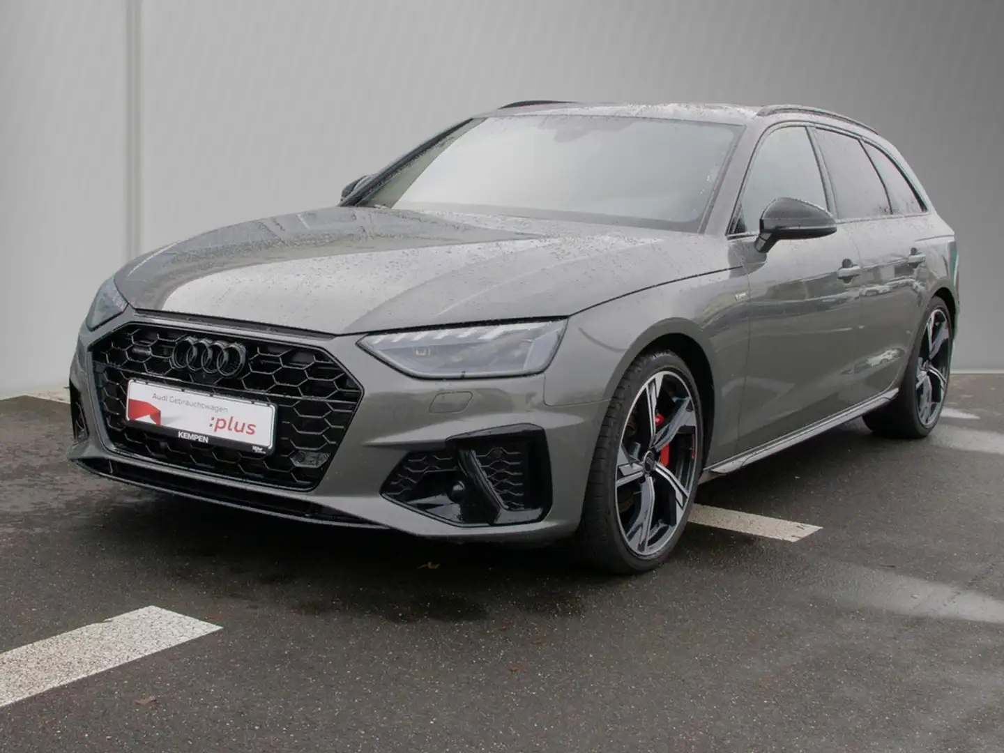 Audi A4 Avant 40 TDI S line PANO AHK NAVI+VC ACC RFK+PD... Gris - 2
