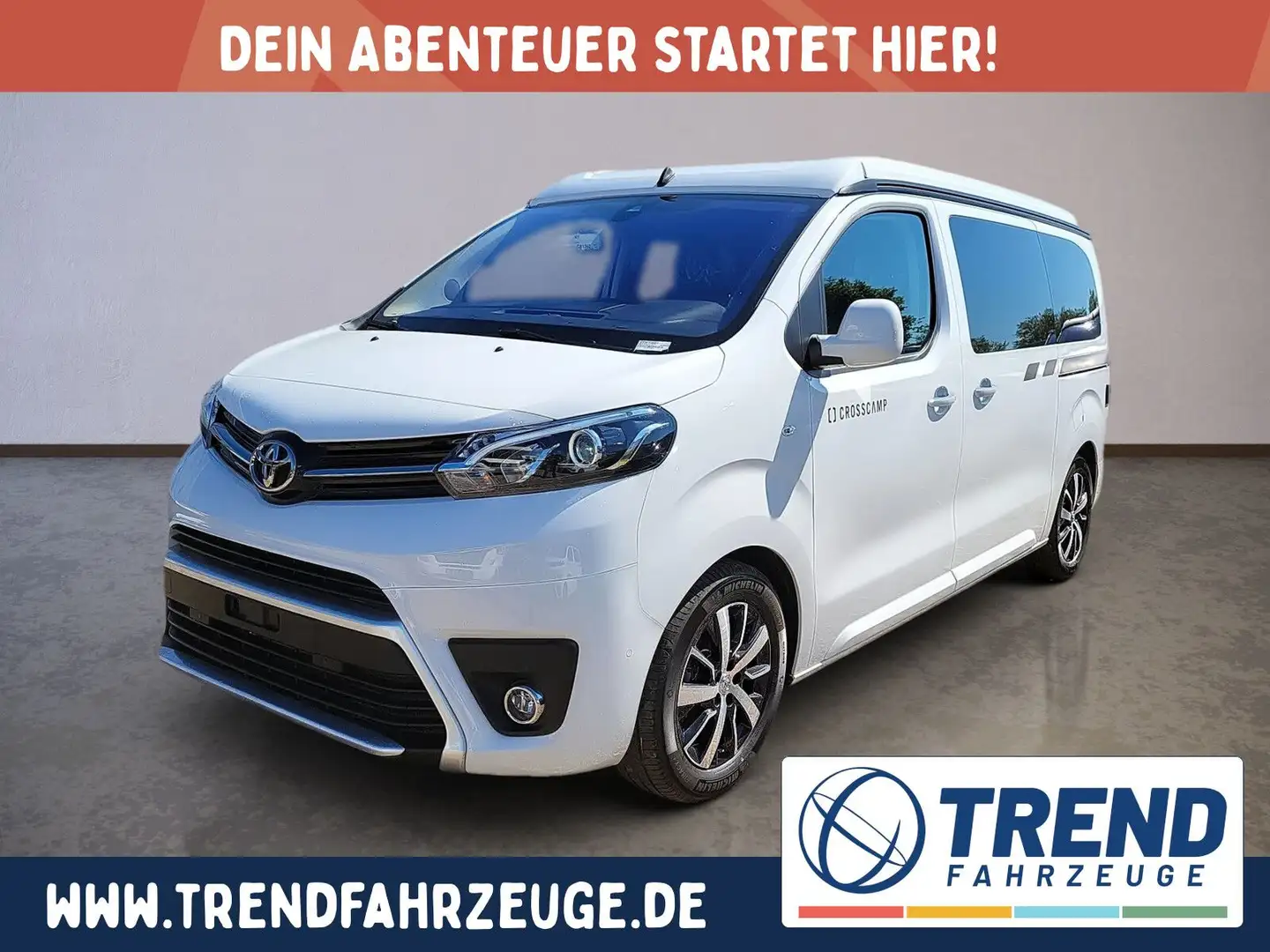 Crosscamp Toyota Flex Flex/Full *inkl. Markise *Zubehör Weiß - 1