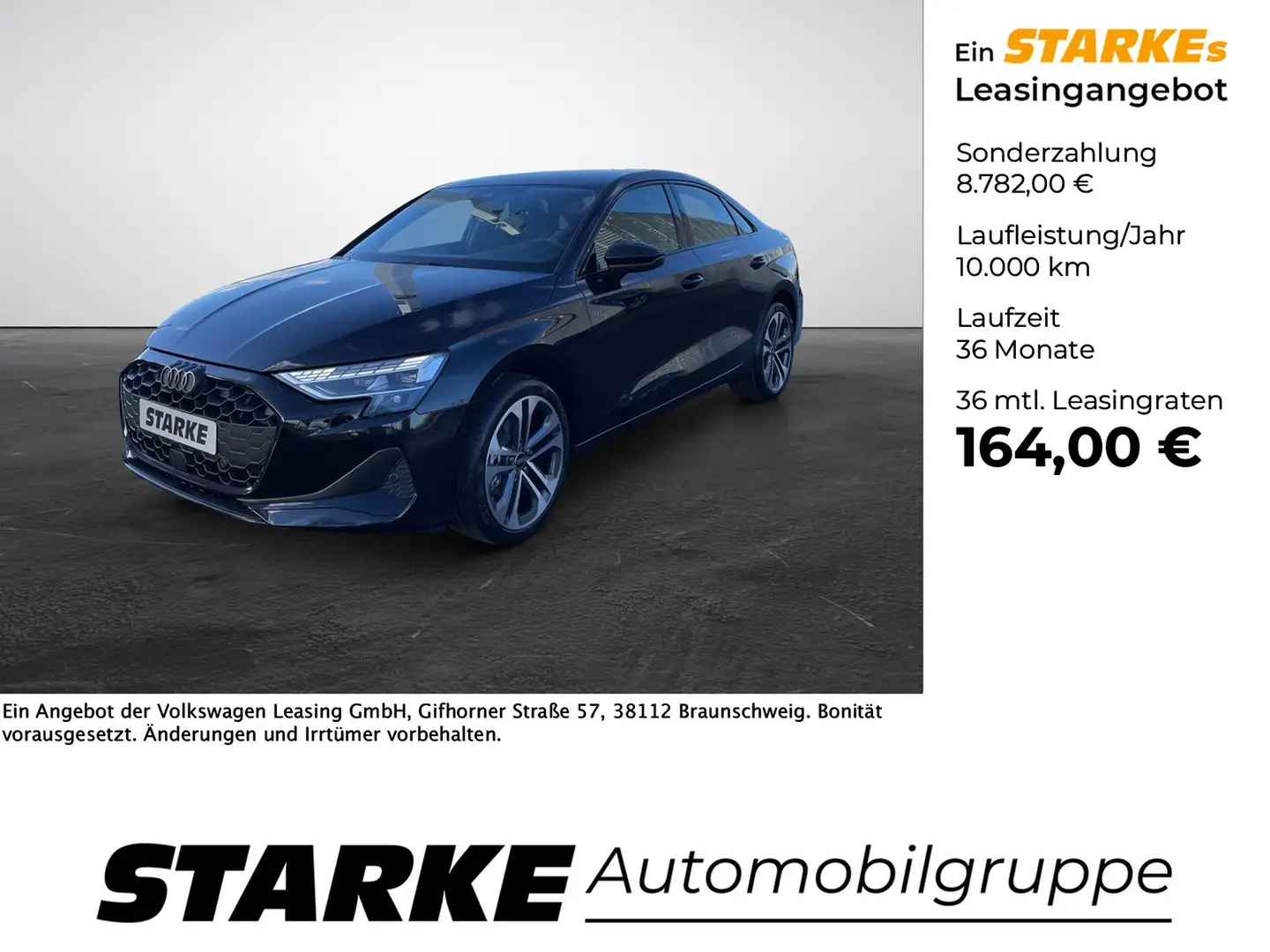 Audi A3 Limousine 30 TFSI S tronic advanced Negro - 1