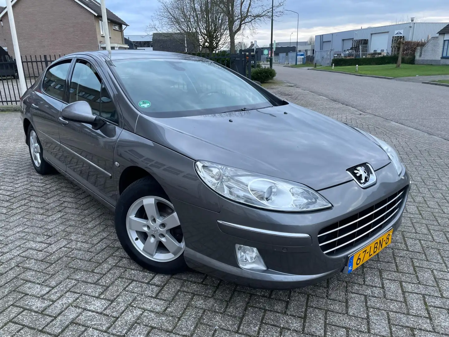 Peugeot 407 1.6 HDiF ST [bj 2010] Airco|Navi siva - 2