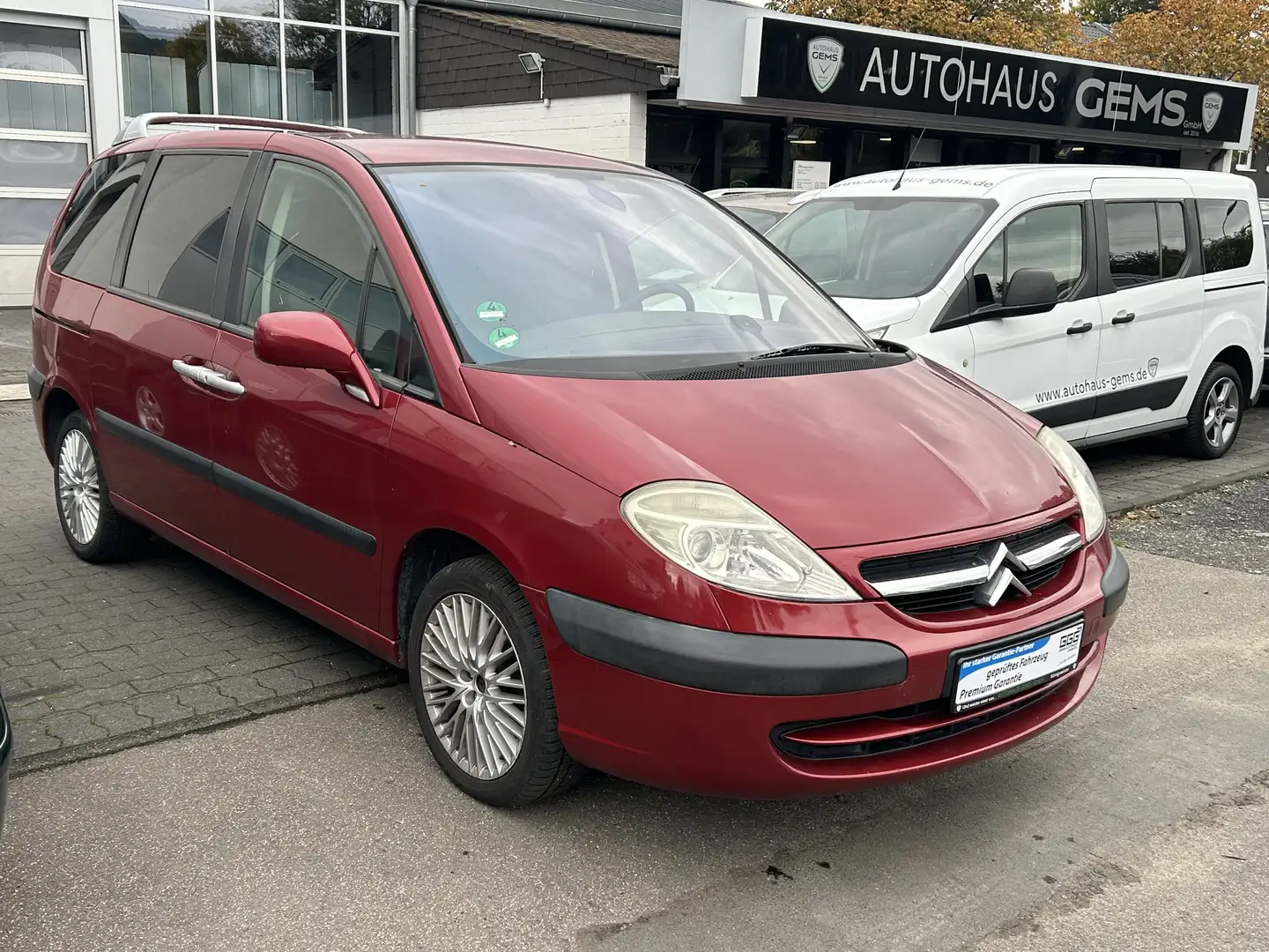 Citroen C8 2.0 16V Tendance Automatik Klima Temp PDC Rot - 1