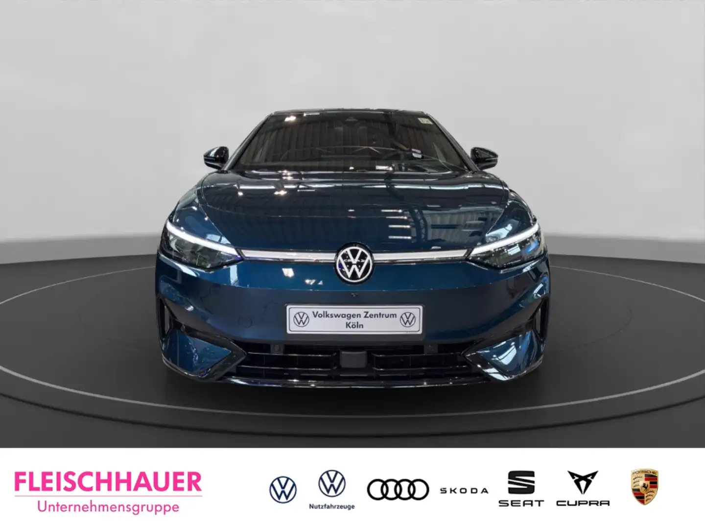 Volkswagen ID.7 Pro 210 kW PANO HUD KEYLESS 360°KAMERA WÄRMEPUMPE Blau - 2