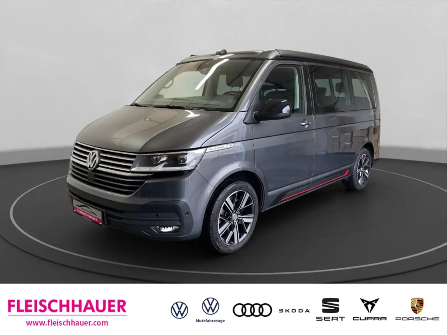 Volkswagen T6.1 California Beach Tour Edition 2.0 TDI LED AHK Kamera Grau - 1