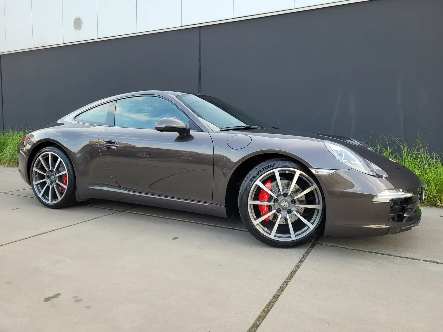 Porsche 991 /911 Carrera 2S 3.8i Coupé PDK*OPEN DAK*MEMORY Gris - 1