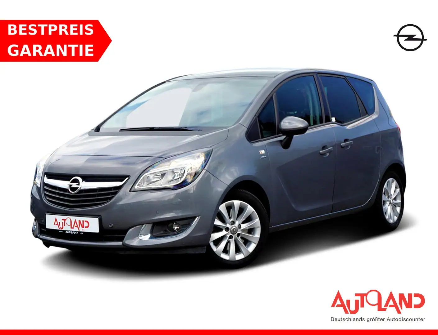 Opel Meriva B 1.4 Turbo Active Sitzheizung Tempomat Plateado - 1