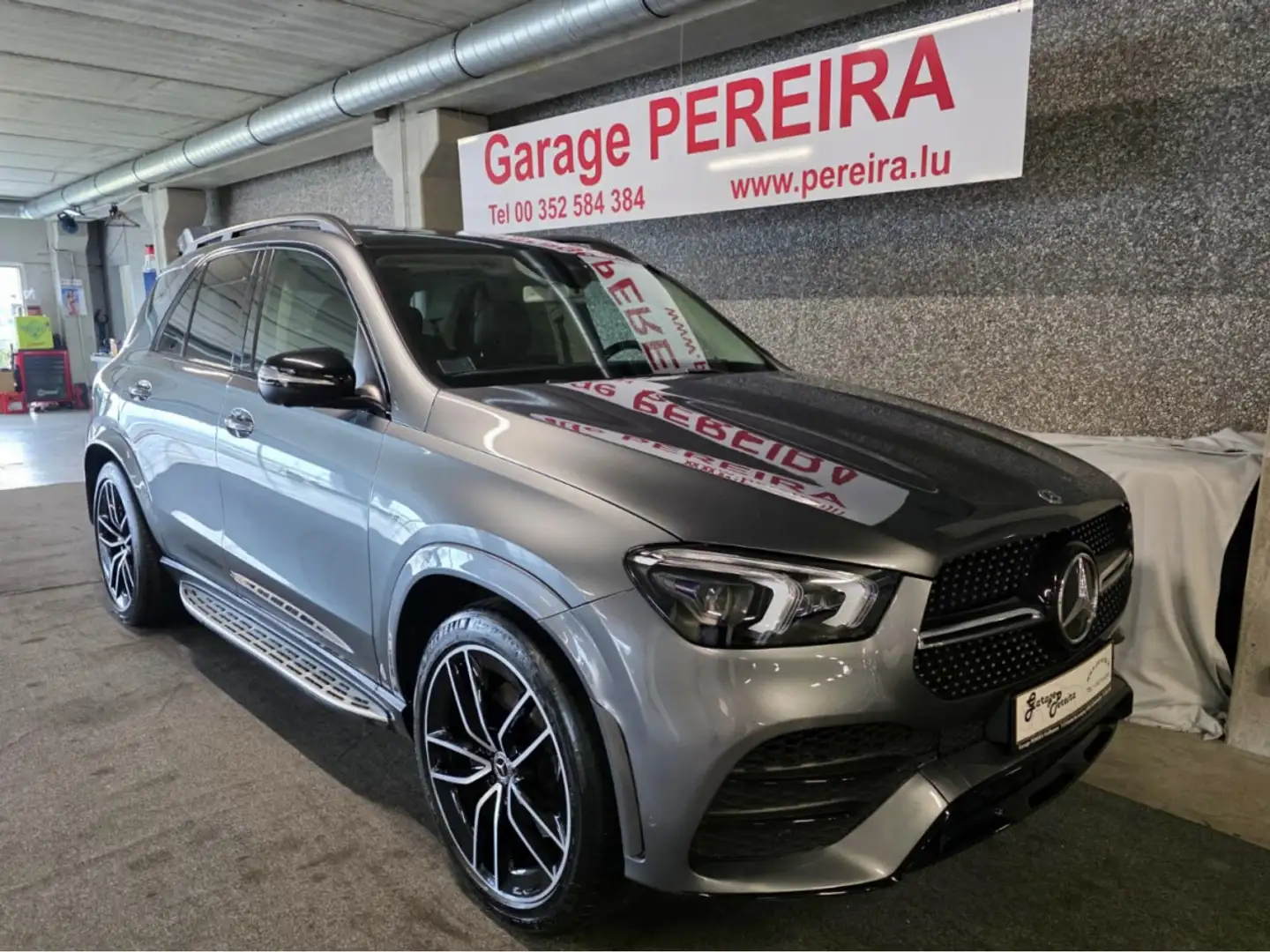 Mercedes-Benz GLE 350 D AMG LINE 7 SITZE BURMESTER PANO CUIR NAVI Gris - 1
