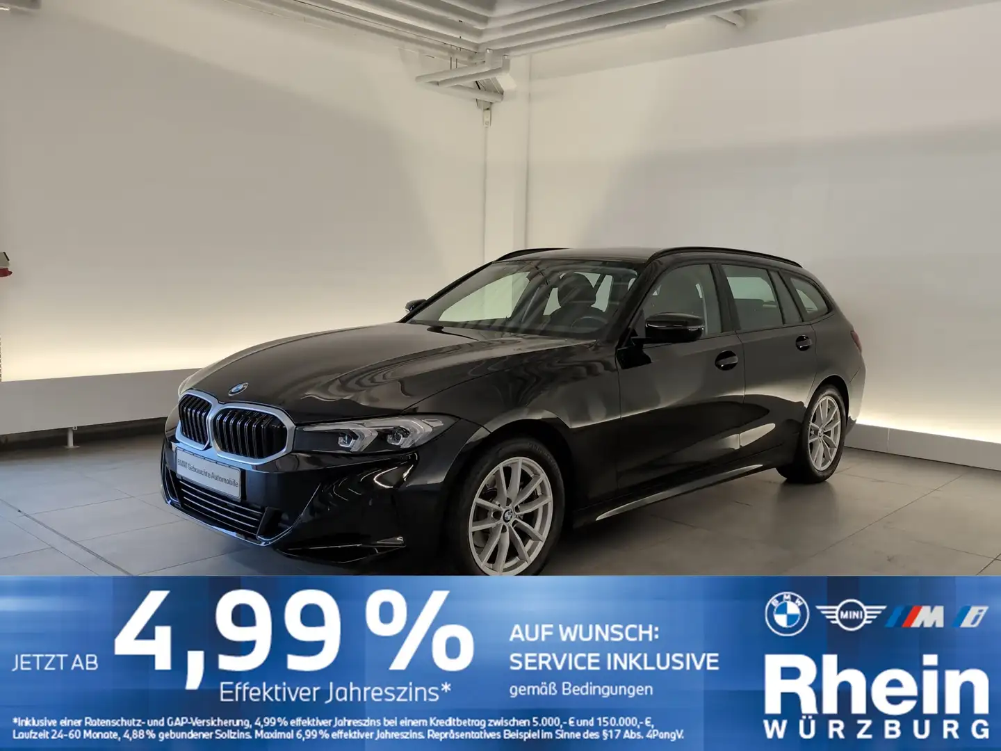 BMW 318 i Touring DAB/PDC/Tempomat DAB/PDC/Tempomat Schwarz - 1