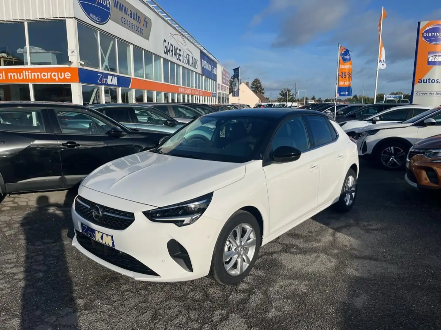 Opel Corsa 1.2i Turbo - 100 - ELEGANCE - Caméra De Recul - Ap Blanc - 1
