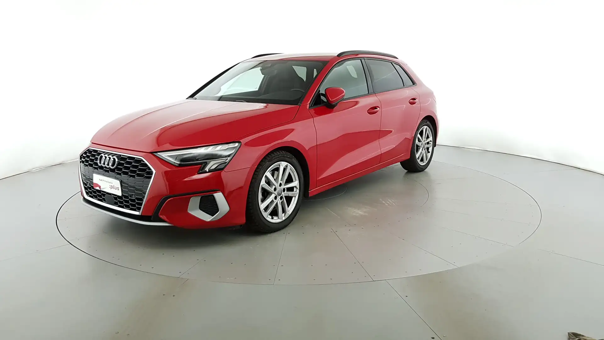 Audi A3 Sportback 35 1.5 tfsi mhev Business Advanced s-tro Rosso - 1