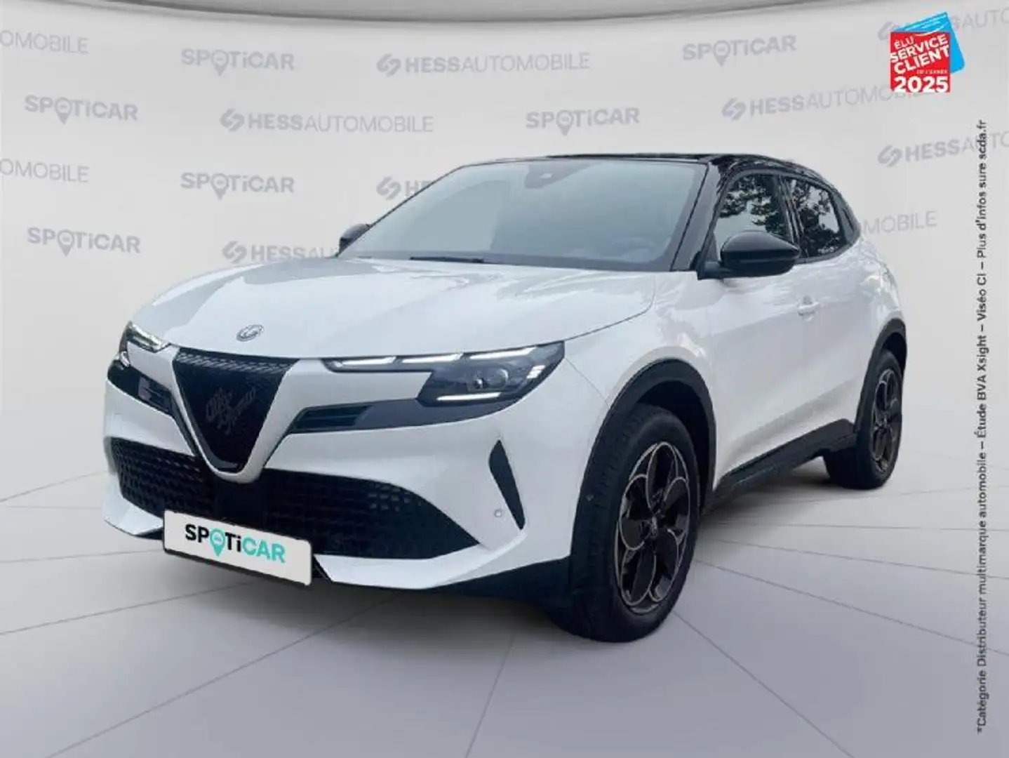 Alfa Romeo Junior Elettrica 156ch Premium Blanc - 1