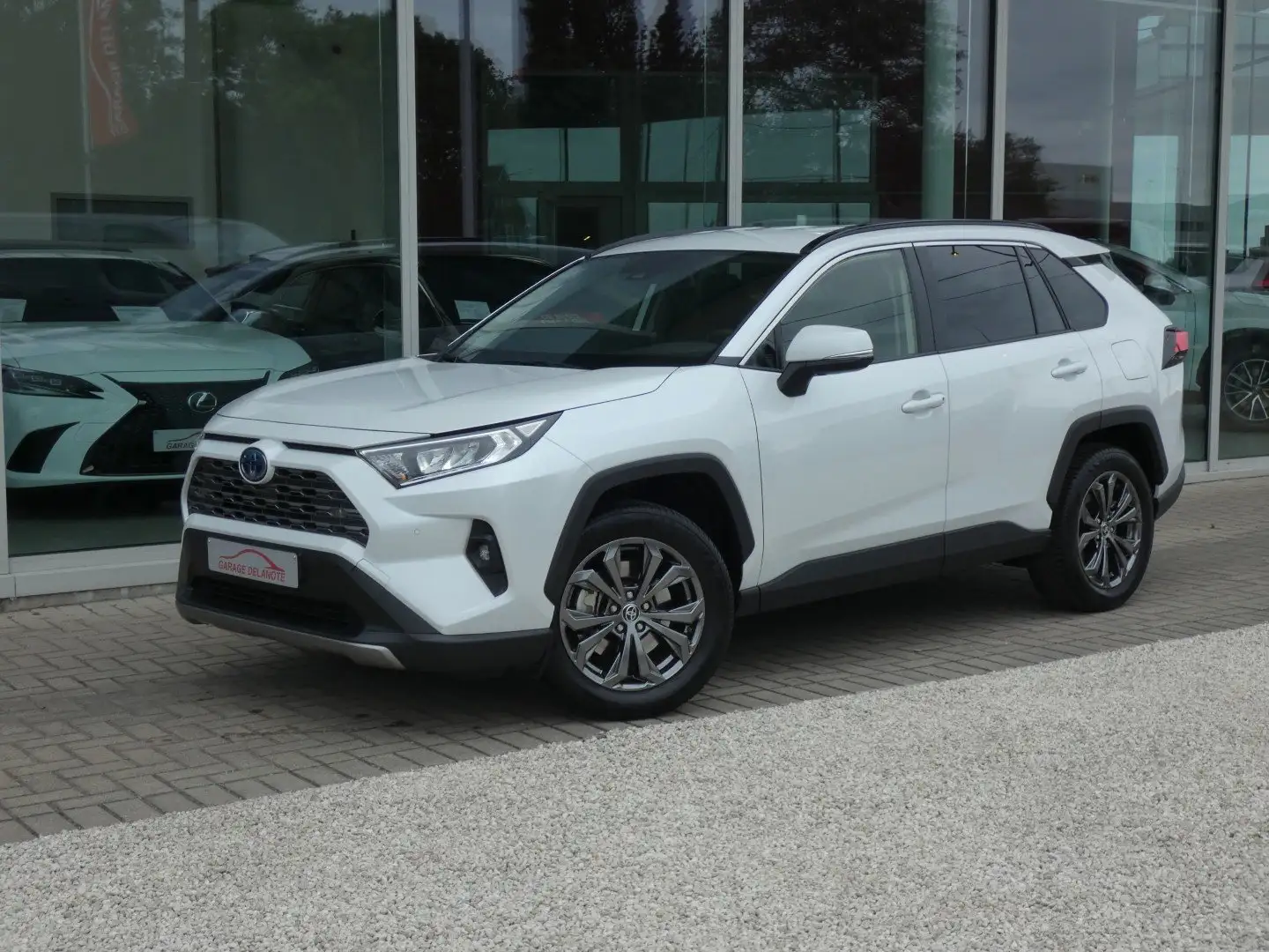Toyota RAV 4 Hybrid *AWD 4x4* +LEDER +Trekhaak +Reservewiel Blanc - 2