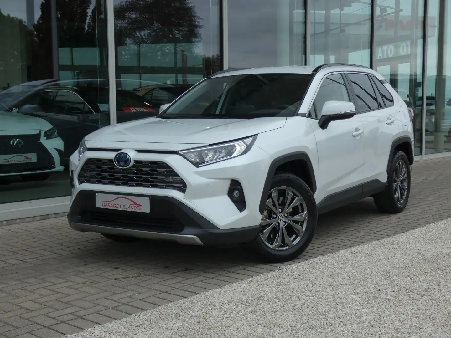 Toyota RAV 4 Hybrid *AWD 4x4* +LEDER +Trekhaak +Reservewiel Blanc - 1