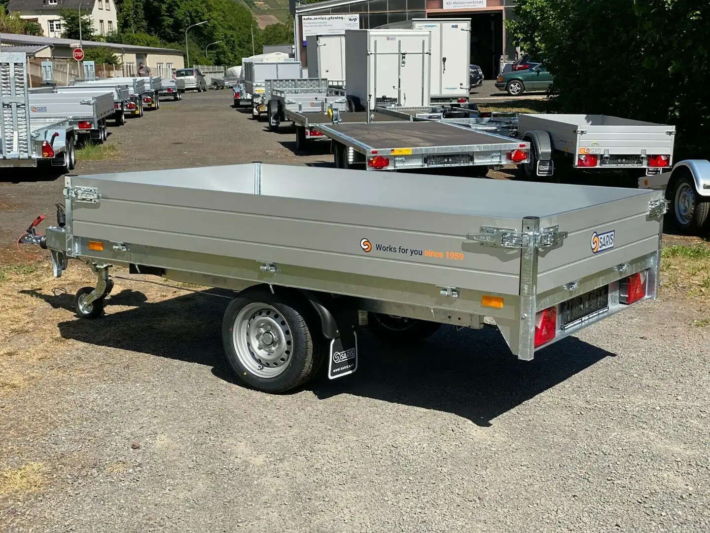 Saris Heckkipper - K1 256 150 1.500kg mit Handpumpe - 2