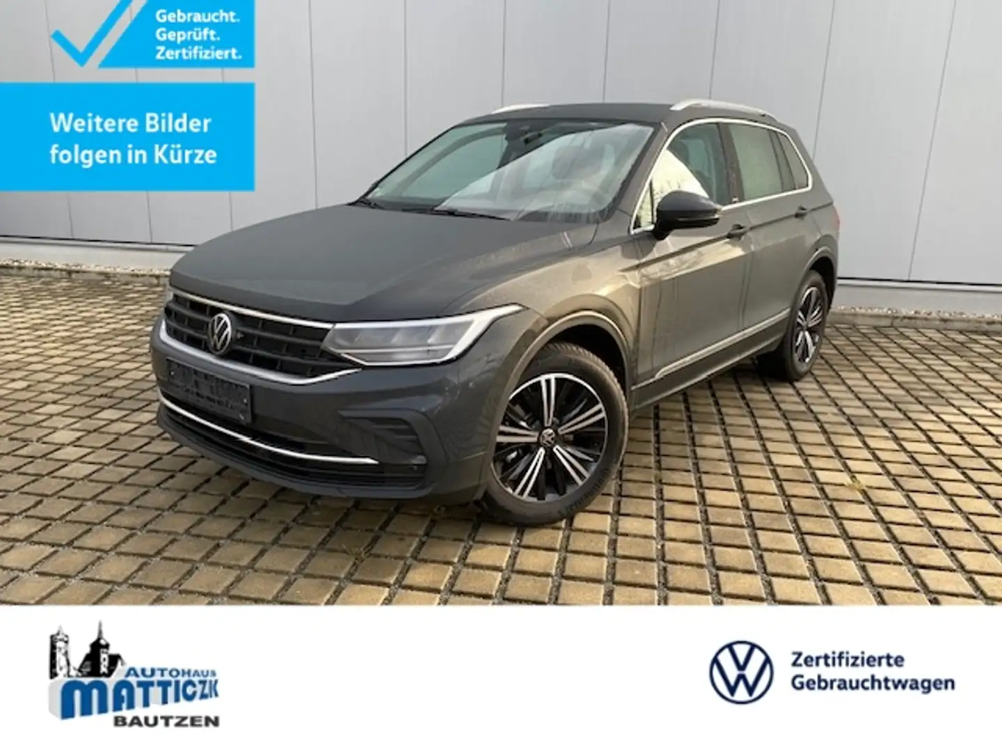 Volkswagen Tiguan 1.5 TSI Move LED/18-ZOLL/APP/RFK/ACC/EL.-HKL./PDC Grau - 1