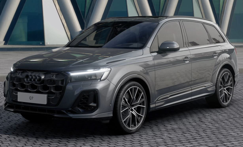 Audi Q7 55TFSIe qu S LINE BLACK PANO AHK B&O MATRIX