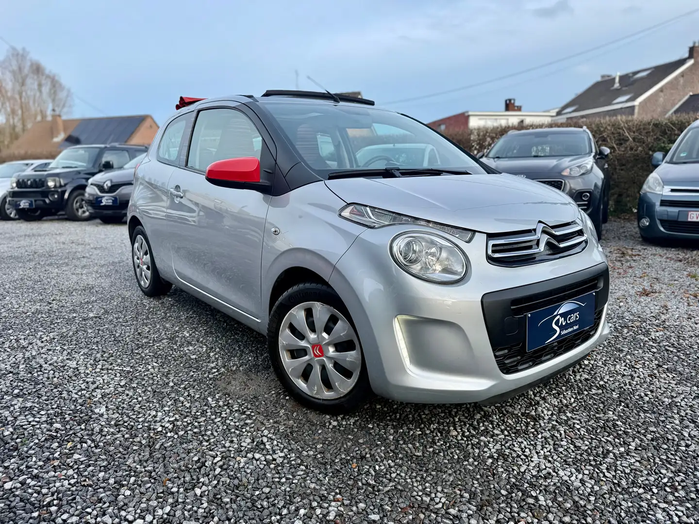 Citroen C1 C1 1.0 VTi Feel Edition Open Air *** AIRCO*** Gris - 1