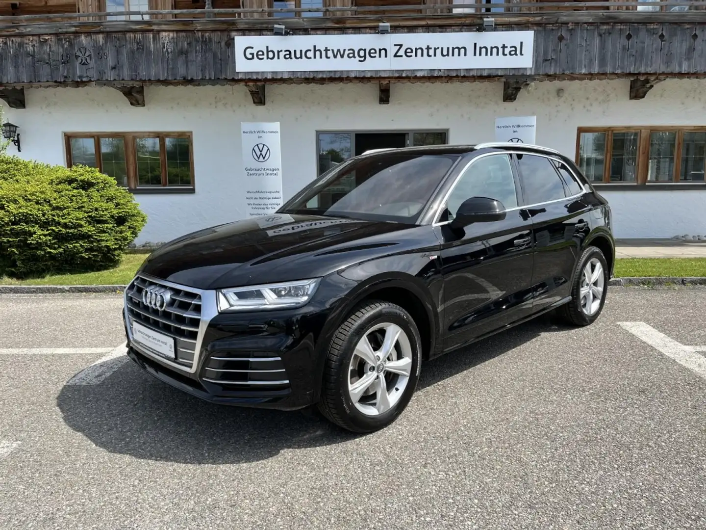 Audi Q5 50 TFSI e quattro S tronic sport (LED+AHK+Navi) Nero - 2