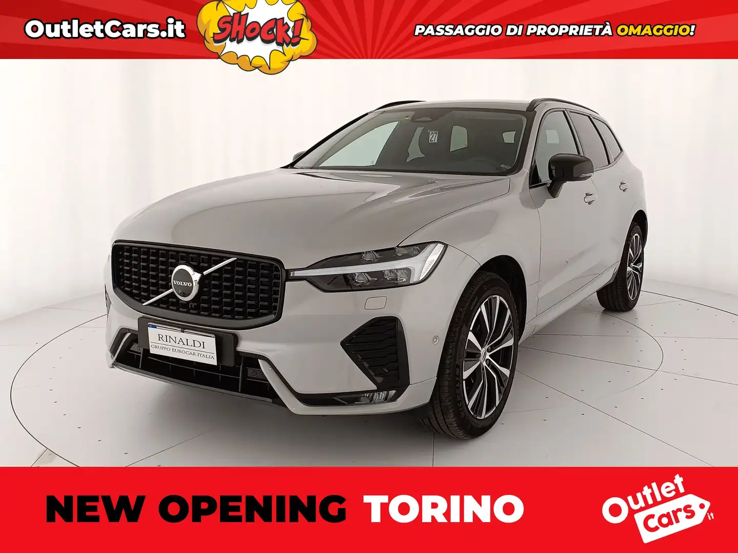 Volvo XC60 2.0 b4 plus dark auto Argento - 1
