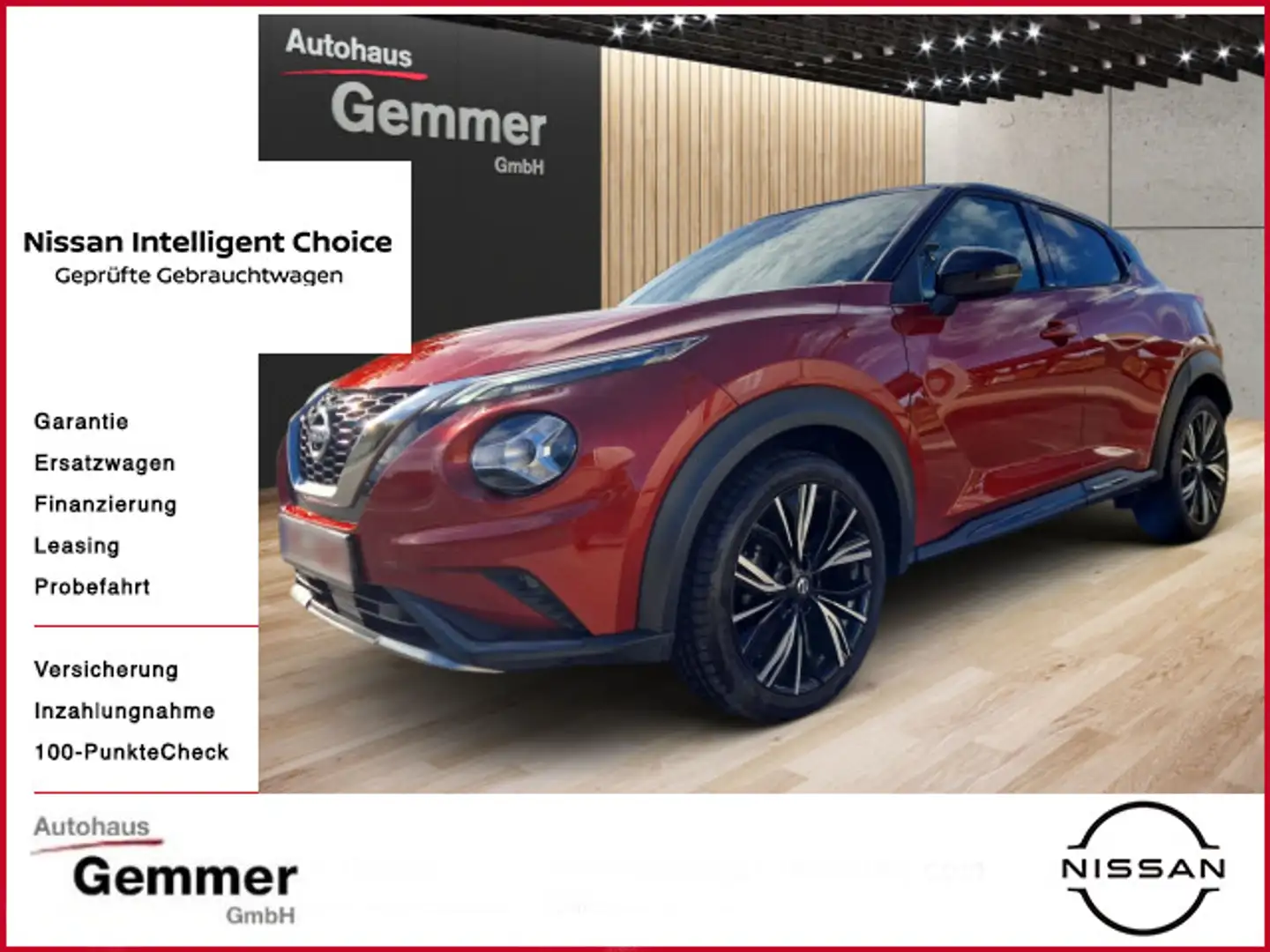 Nissan Juke JUKE 1.0 DIG-T 114 PS 6MT N-Design Rot - 1