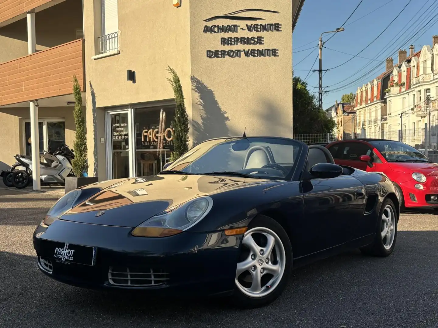 Porsche Boxster Boxster 2.5i  TYPE 986 CABRIOLET . PHASE 1 Blau - 2