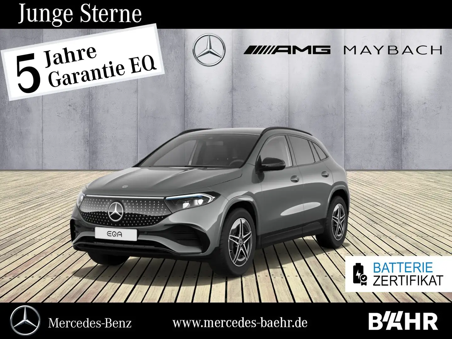 Mercedes-Benz EQA 300 EQA 300 4M AMG/AHK/"Flex-Bonus" - 2.400 Euro!! LED Grau - 1