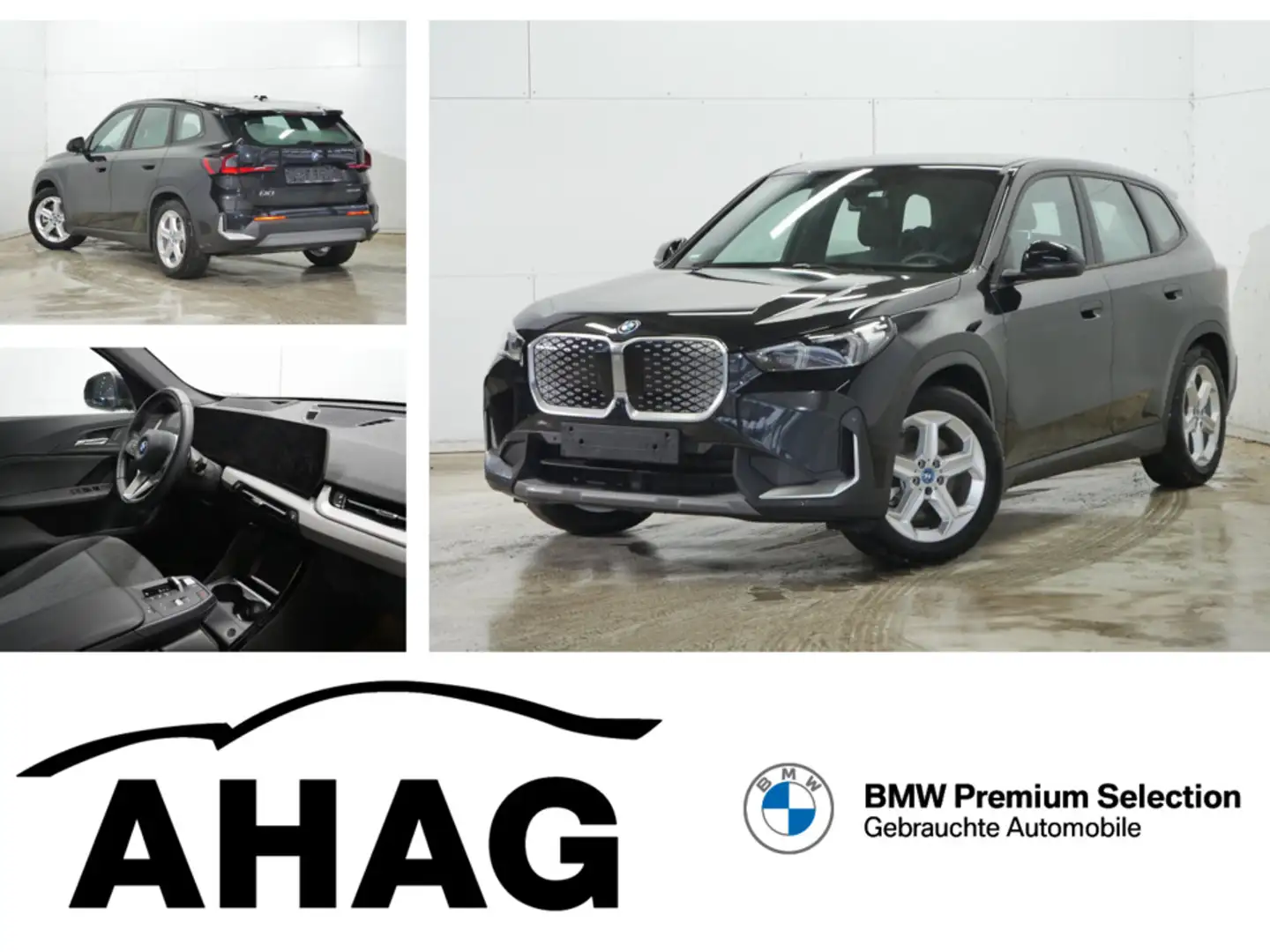 BMW iX1 xDrive30 Head-Up Adaptives Fahrwerk Schwarz - 1