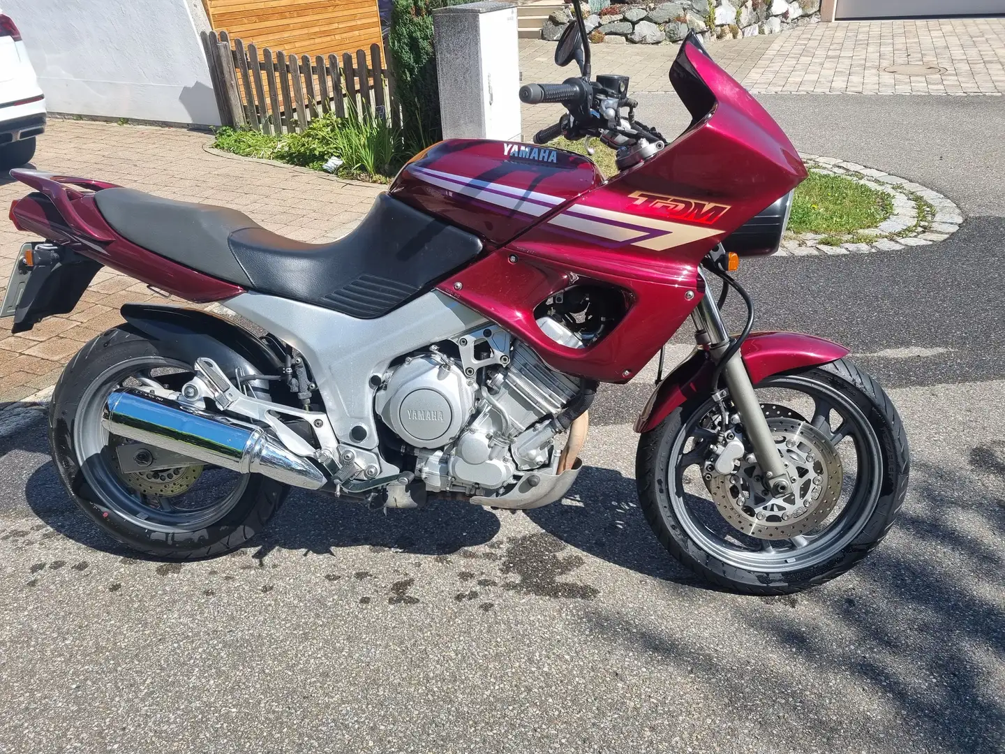 Yamaha TDM 850 Tankrucksack Rot - 1