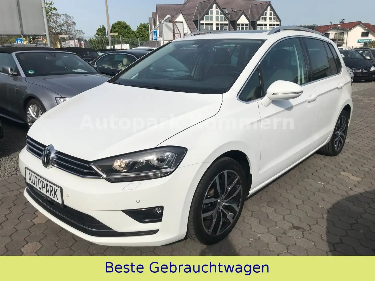 Volkswagen Golf Sportsvan VII Highline BMT/Start-Stopp* Blanc - 1