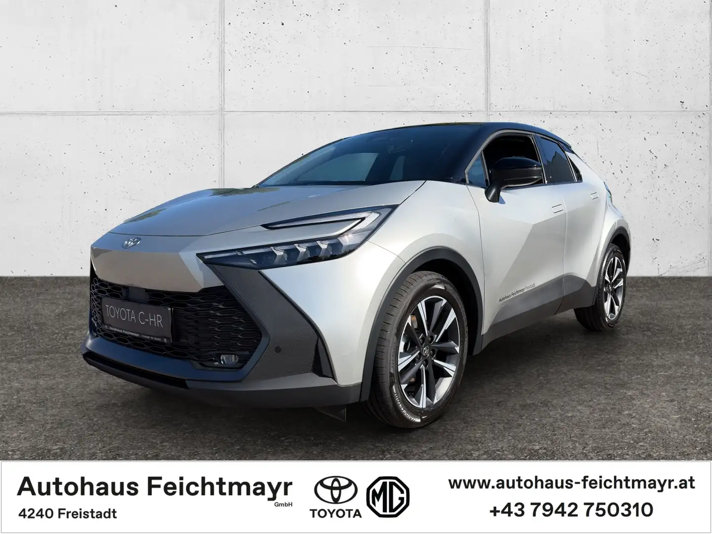 Toyota C-HR C-HR 2WD 1,8 VVT-i Hybrid Teamplayer TP 5t. Silber - 1
