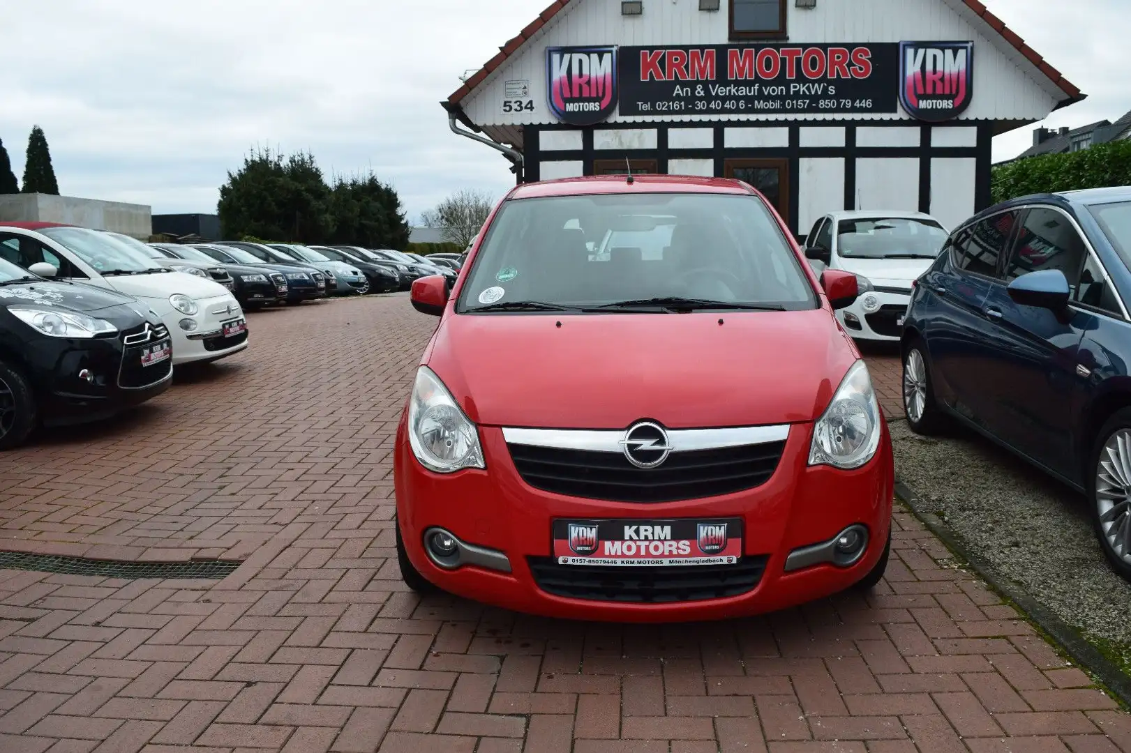 Opel Agila B  AUTOMATIKGETRIEBE, TÜV/AU NEU, KLIMA Rot - 1
