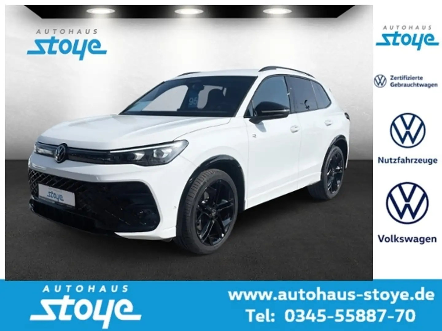 Volkswagen Tiguan R-Line TDi DSG Navi Matrix AZV Blanc - 1