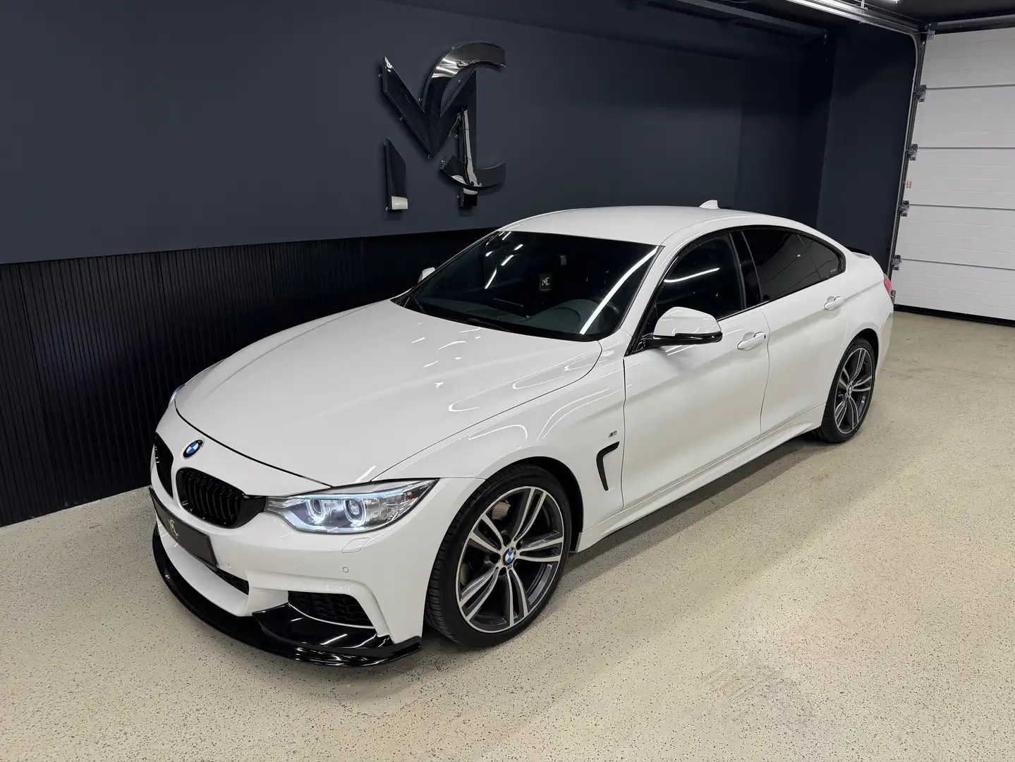 BMW 430 430d F36`M-PERF.`440I LOOK`CARPLAY`LED`ALCANTARA Biały - 1