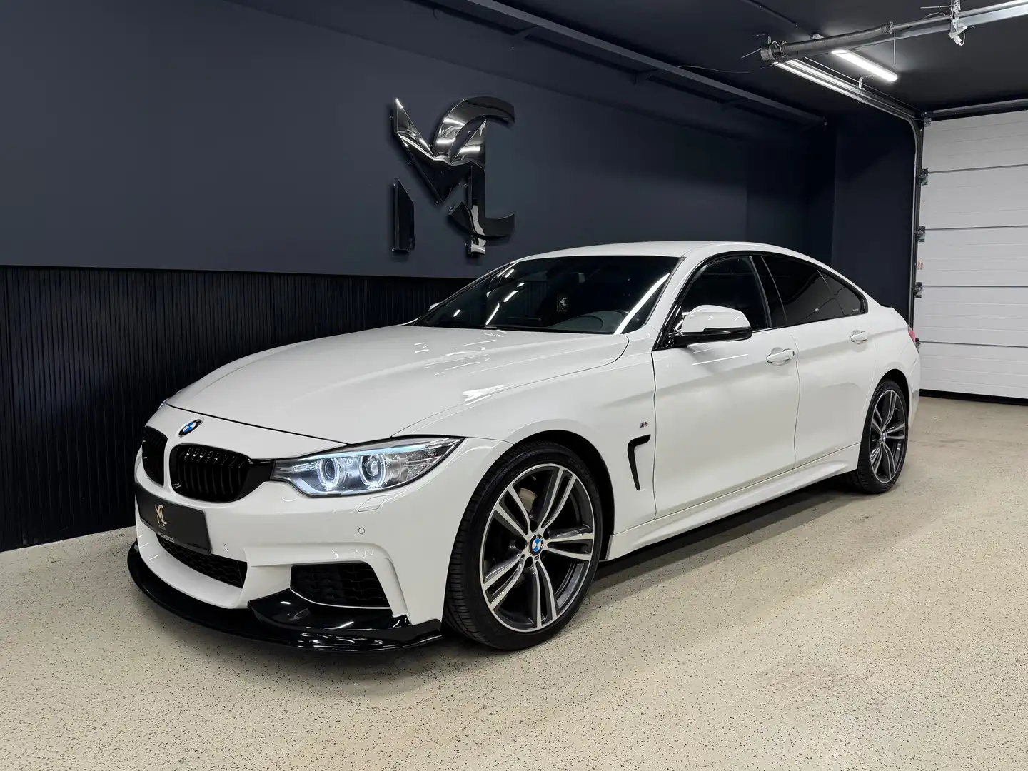 BMW 430 430d F36`M-PERF.`440I LOOK`CARPLAY`LED`ALCANTARA Biały - 2