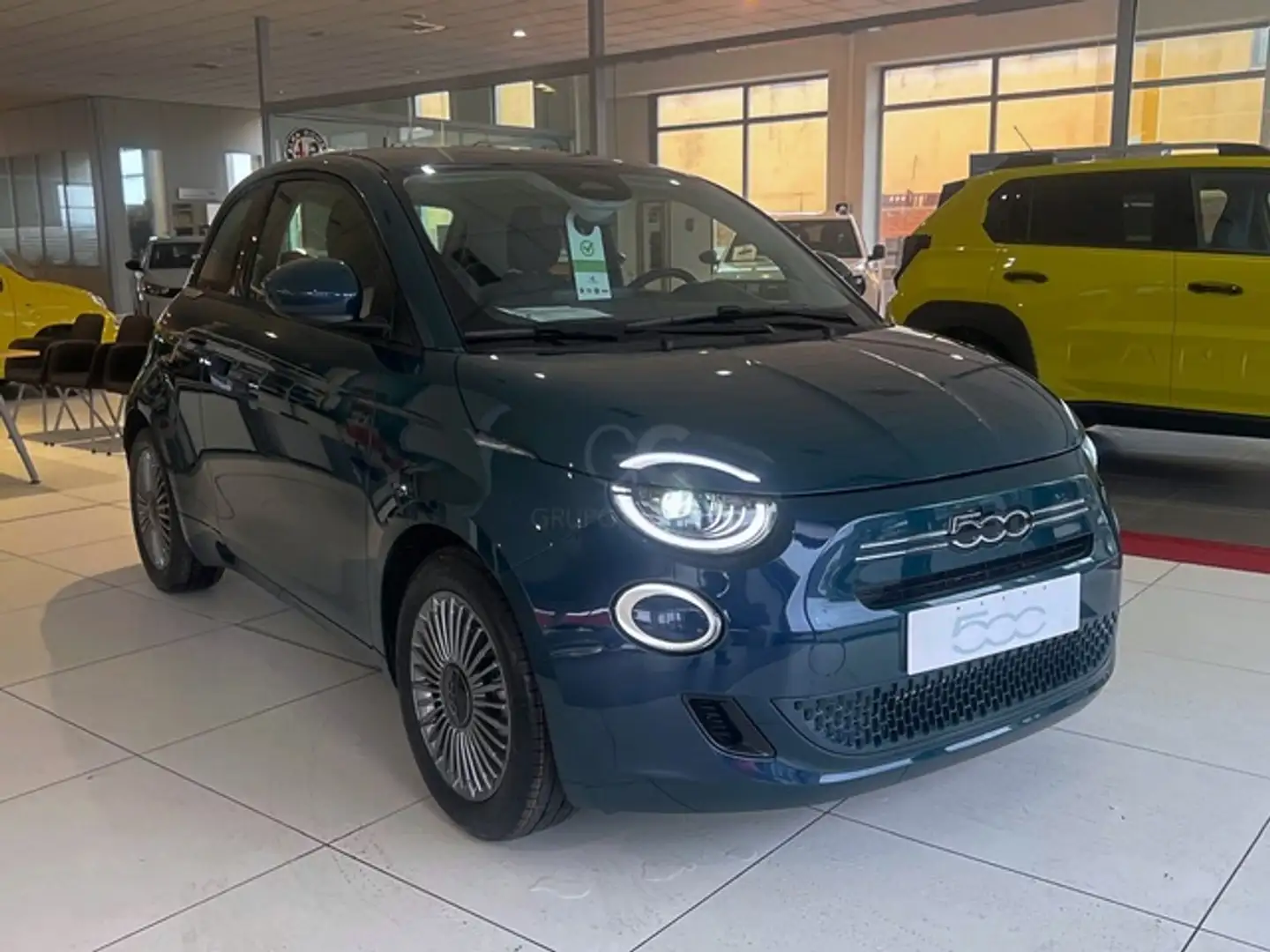 Fiat 500 1.0 Hybrid Torino 48kW Grün - 2