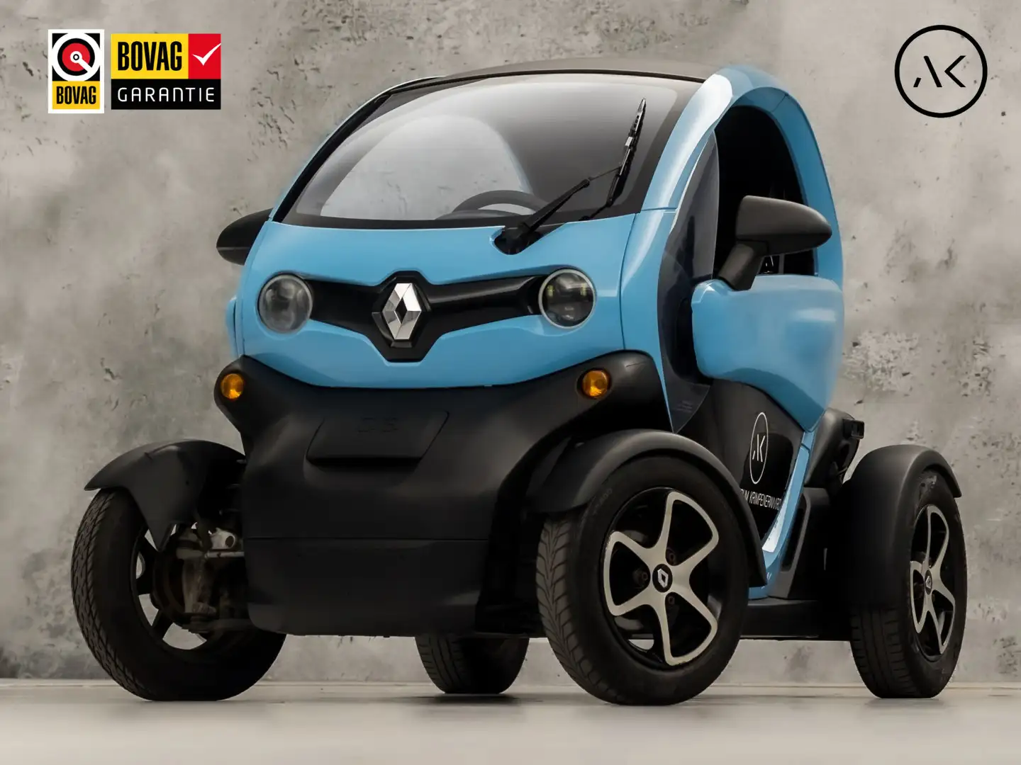 Renault Twizy Life Sport (45 KMH, BROMMER KENTEKEN, LED, ZWART L Blau - 1