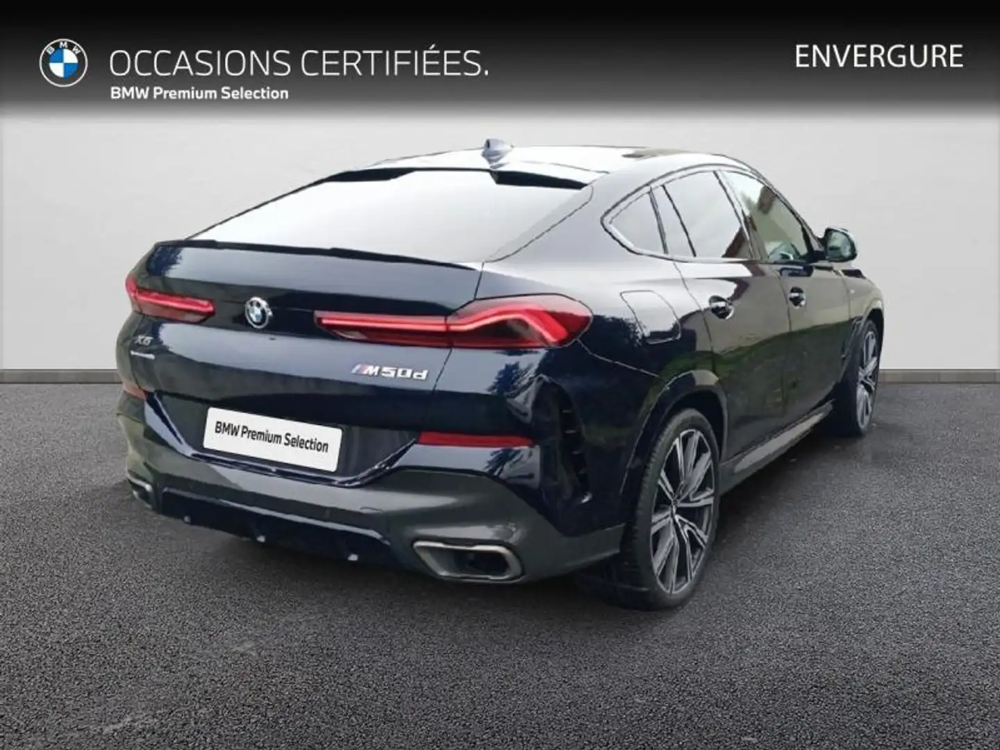 BMW X6 M M50dA 400ch Bleu - 2