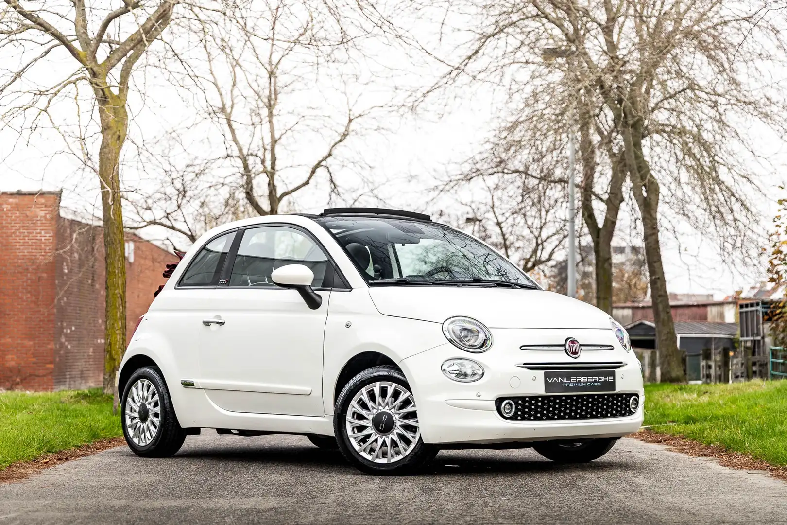 Fiat 500C Hybride * DAB * PDC * Cruise * Garantie * Wit - 1