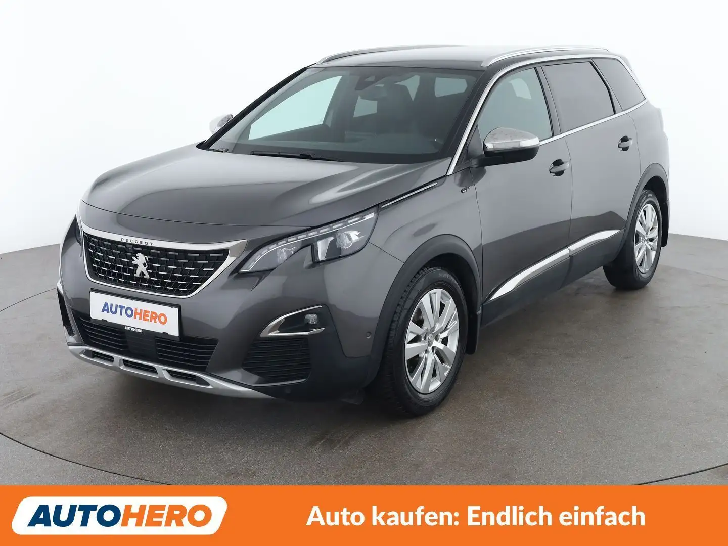 Peugeot 5008 2.0 Blue-HDi GT Grau - 1