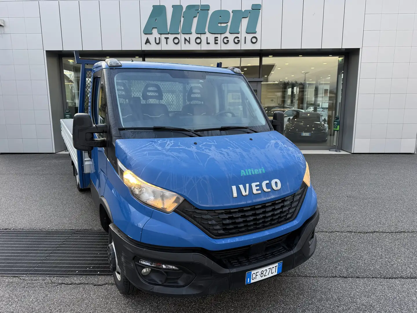Iveco Daily 35C12 Cassone Fisso E6D Clima 4500x2200 kg 1110 Bleu - 1