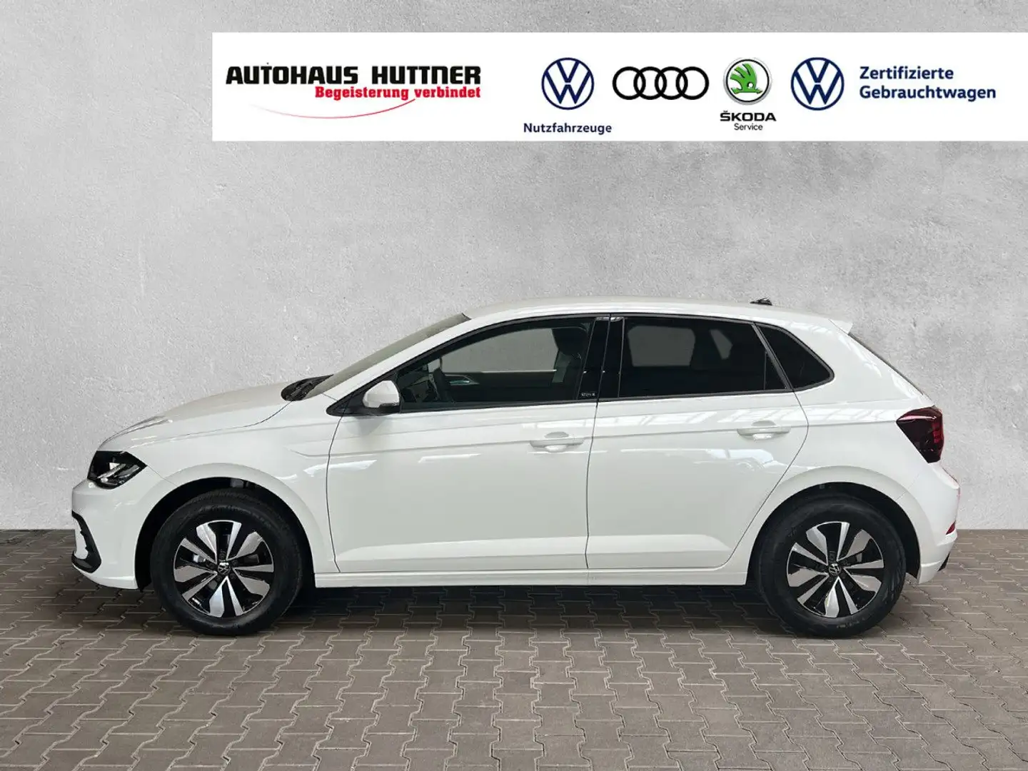 Volkswagen Polo MOVE 1.0 LED PDC APPCONNECT SITZHEIZUNG Klima Weiß - 2