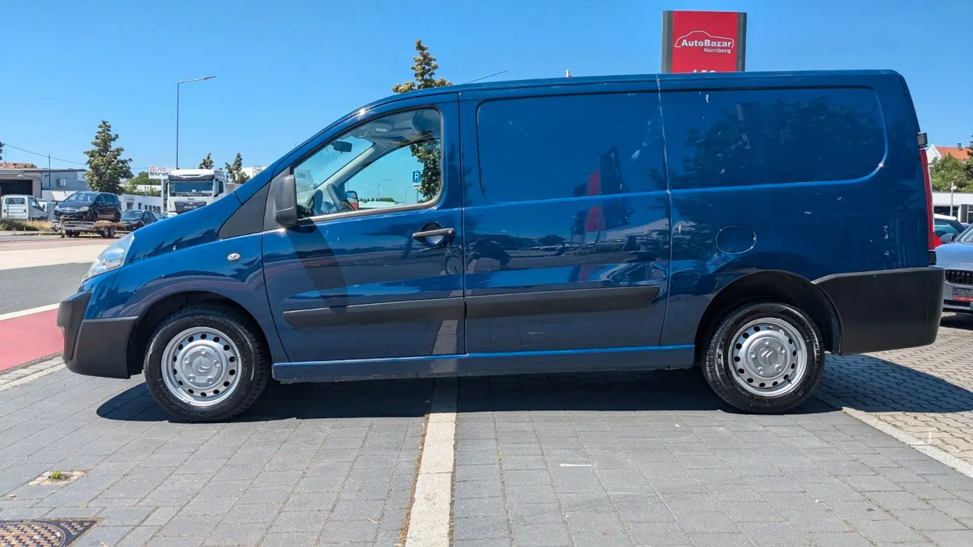 Citroen Jumpy HDi 90 L2H1 1.6 erst 65 Tkm / Tüv Neu Bleu - 1